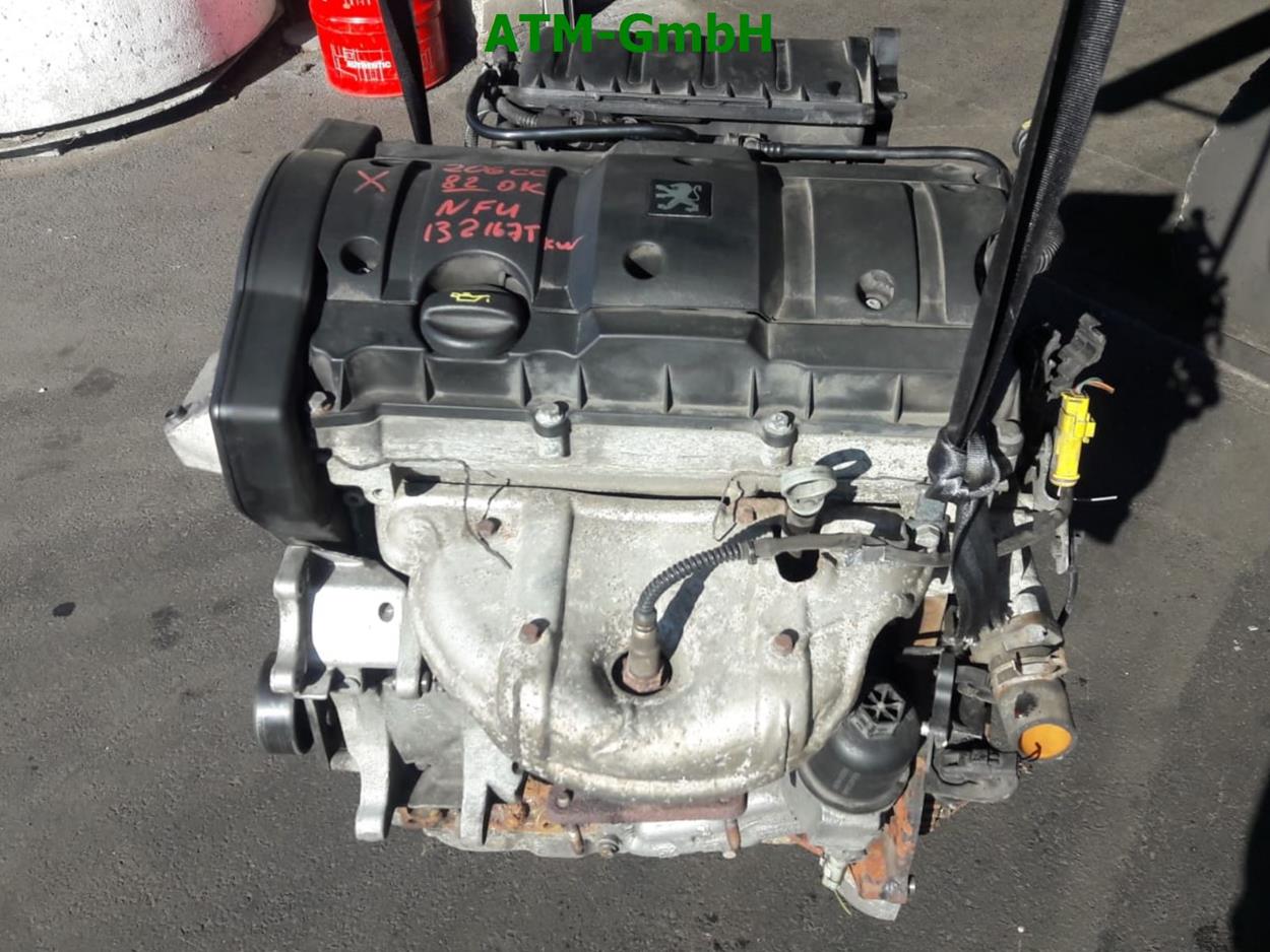 Motor Peugeot 206cc 1.6 16V 80 kW Motorcode NFU